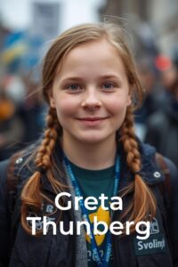 Greta Thunberg is an activist from Sweden